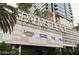 Striking building exterior with modern architecture, featuring the 'Palms Place' signage at 4381 W Flamingo Rd # 2109, Las Vegas, NV 89103
