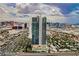 Striking high-rise condominium featuring a sleek design and panoramic city views at 4381 W Flamingo Rd # 2109, Las Vegas, NV 89103