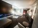 Modern bedroom suite boasts a king bed, seating area with comfortable seating at 4381 W Flamingo Rd # 2109, Las Vegas, NV 89103