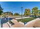 Bocce ball courts and shaded benches for residents at 538 Cypress Gardens Pl, Henderson, NV 89012