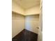 An organized walk-in closet with shelving and a clothing rod at 538 Ylang Pl, Henderson, NV 89015