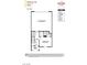 Floorplan of the first floor featuring a two car garage, bedroom, and laundry room at 538 Ylang Pl, Henderson, NV 89015