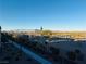 Scenic desert community view from a balcony overlooking the surrounding landscape at 538 Ylang Pl, Henderson, NV 89015