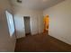 Bedroom has a large window for natural light and an ample closet for storage at 6165 Highland Gardens Dr, North Las Vegas, NV 89031