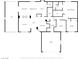 Detailed floor plan of a 1916 sq ft home with layout of rooms and dimensions at 726 Sea Pines Ln, Las Vegas, NV 89107