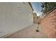 Exterior of property featuring rock landscaping and neutral paint at 7530 Brisa Del Mar Ave, Las Vegas, NV 89179