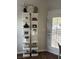 Stylish shelving unit adorned with modern decor and decorative items at 8250 N Grand Canyon Dr # 1036, Las Vegas, NV 89166