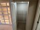 Interior view of closet featuring carpet, shelving, and white door at 8255 Las Vegas Blvd # 711, Las Vegas, NV 89123