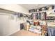 Walk-in closet providing lots of room for storage at 9378 Chateau St Jean Dr, Las Vegas, NV 89123