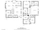 Detailed floor plan showcasing the layout of the home's two floors, with room dimensions at 9378 Chateau St Jean Dr, Las Vegas, NV 89123
