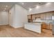 Modern kitchen with granite countertops and stainless steel appliances at 97 Sarabeth St, Las Vegas, NV 89138