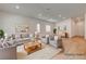 Virtually staged living room offering a bright and inviting atmosphere at 97 Sarabeth St, Las Vegas, NV 89138