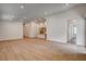 Spacious living room with recessed lighting and light wood flooring at 97 Sarabeth St, Las Vegas, NV 89138