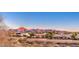Exterior view of a residential community with scenic mountain views at sunset at 1809 Prichard Ave, Henderson, NV 89052