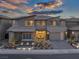 Stunning two-story home featuring modern architecture and a professionally landscaped front yard at 2171 King Crest Ct, Henderson, NV 89052
