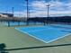 Well-maintained outdoor pickleball courts offer a fun recreational amenity at 2379 Albury Ave, North Las Vegas, NV 89086