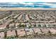 Expansive aerial view of a residential neighborhood with homes at 2388 Orangeburg Pl, Henderson, NV 89044