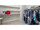 Spacious walk-in closet with built-in shelving and ample storage space at 4459 Lavender, Pahrump, NV 89061