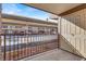 Private balcony offers covered parking area views at 5422 River Glen Dr # 373, Las Vegas, NV 89103