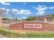The Hills South at Summerlin community entrance with manicured landscaping and brick signage at 9425 San Laguna Ct # 102, Las Vegas, NV 89134