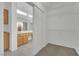 Bathroom with vanity, closet, and natural light at 9704 Brawley Dr, Las Vegas, NV 89134