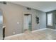 Spacious room with tile floors and archway at 2201 Ramsgate Dr # 614, Henderson, NV 89074