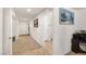 A bright hallway connects the living areas with entry and private spaces at 3924 E Garfield Dr, Pahrump, NV 89061