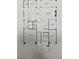 Floor plan showing the layout of the first floor including kitchen, dining, living, and garage spaces at 4880 Argento Peak St, Las Vegas, NV 89135