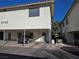 Exterior apartments featuring stucco walls, tile roof, and covered parking at 6743 W Charleston Blvd # 4, Las Vegas, NV 89146