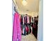 Walk-in closet with clothes racks at 8461 Faucet Ave, Las Vegas, NV 89147