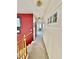 Hallway featuring neutral-colored carpet and crisp white walls at 8461 Faucet Ave, Las Vegas, NV 89147