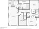 Upstairs floor plan shows primary bedroom, balcony, and secondary bedrooms with bath access at 9044 Opus Dr, Las Vegas, NV 89117