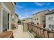 Spacious balcony with comfortable seating, perfect for outdoor relaxation and enjoying the scenery at 9835 Fox Estate St, Las Vegas, NV 89141