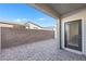 Cozy back patio features stylish pavers and convenient access to the home's interior at 234 Walsh Peak Ave, Henderson, NV 89015
