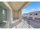 Outdoor balcony area overlooking modern architecture at 234 Walsh Peak Ave, Henderson, NV 89015