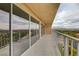 Spacious balcony with floor-to-ceiling glass doors offers an ideal outdoor retreat at 3111 Bel Air Dr # 15D, Las Vegas, NV 89109