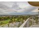 Balcony view overlooking the cityscape, golf course, and lush greenery at 3111 Bel Air Dr # 15D, Las Vegas, NV 89109