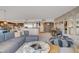 Comfortable living room adjacent to the kitchen, perfect for entertaining at 3111 Bel Air Dr # 15D, Las Vegas, NV 89109