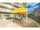 Shaded patio with a swing seat and a view of the surrounding property at 3111 Bel Air Dr # 15D, Las Vegas, NV 89109