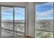 Balcony featuring panoramic city and golf course views at 322 Karen Ave # 2206, Las Vegas, NV 89109