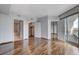 Bright bedroom with balcony access and ensuite bathroom and walk-in closet at 322 Karen Ave # 2206, Las Vegas, NV 89109