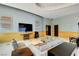 Comfortable lounge with modern furniture, a large TV, and stylish decor, perfect for relaxing and socializing at 322 Karen Ave # 2206, Las Vegas, NV 89109