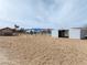 Large horse property featuring a metal barn and plenty of space for animals to roam at 3581 Ranger Way, Pahrump, NV 89048