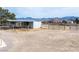 Exterior view of horse shelter with surrounding acreage at 3581 Ranger Way, Pahrump, NV 89048
