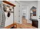Functional entryway with coat rack providing a welcoming and organized space at 394 Red Feather Peak Ct, Las Vegas, NV 89138