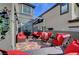 Spacious patio featuring comfortable outdoor furniture, ideal for entertaining guests at 394 Red Feather Peak Ct, Las Vegas, NV 89138