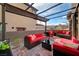 Outdoor patio space with stylish furniture, perfect for enjoying the fresh air at 394 Red Feather Peak Ct, Las Vegas, NV 89138