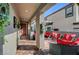 Inviting covered patio with comfortable seating, perfect for outdoor relaxation at 394 Red Feather Peak Ct, Las Vegas, NV 89138