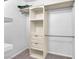 Spacious walk-in closet with custom shelving and ample hanging space at 3946 Torsby Pl # 3946, Las Vegas, NV 89119