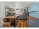 Well-designed kitchen with stainless steel appliances and a cozy breakfast bar at 5350 Topaz St, Las Vegas, NV 89120